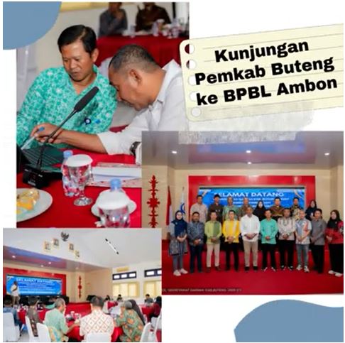 Kunjungan Pemerintah Kabupaten Buton Tengah ke Balai Budidaya Laut Ambon